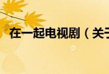 在一起電視?。P(guān)于在一起電視劇的介紹）