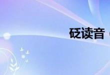 砭讀音（砭怎么讀）