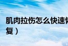 肌肉拉傷怎么快速恢復(fù)（肌肉拉傷怎么快速恢復(fù)）