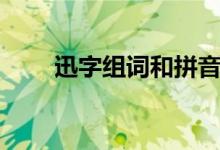 迅字組詞和拼音怎么寫(xiě)（迅字組詞）