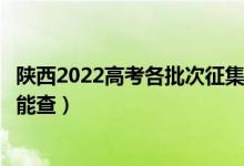 陜西2022高考各批次征集志愿錄取結(jié)果查詢時間公布（哪天能查）