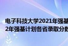 電子科技大學(xué)2021年強基計劃招生簡章（電子科技大學(xué)2022年強基計劃各省錄取分?jǐn)?shù)線是多少）