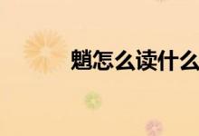 魈怎么讀什么意思（魈怎么讀）