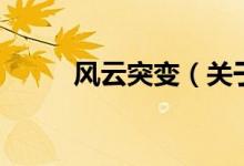 風(fēng)云突變（關(guān)于風(fēng)云突變的介紹）
