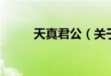 天真君公（關(guān)于天真君公的介紹）