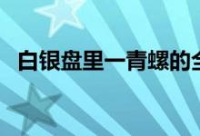 白銀盤里一青螺的全詩（白銀盤里一青螺）