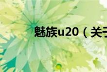 魅族u20（關于魅族u20的介紹）