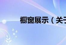 櫥窗展示(關(guān)于櫥窗展示的介紹)