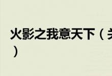火影之我意天下（關(guān)于火影之我意天下的介紹）