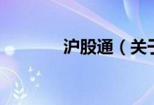 滬股通（關(guān)于滬股通的介紹）