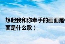 想起我和你牽手的畫面是什么歌文案（想起我和你牽手的畫面是什么歌）