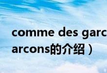 comme des garcons（關(guān)于comme des garcons的介紹）