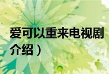 愛可以重來電視?。P(guān)于愛可以重來電視劇的介紹）