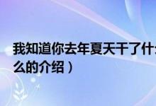 我知道你去年夏天干了什么（關(guān)于我知道你去年夏天干了什么的介紹）
