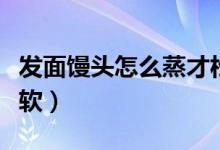 發(fā)面饅頭怎么蒸才松軟（做饅頭怎么發(fā)面才松軟）