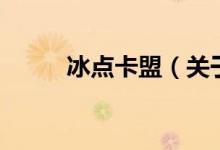 冰點卡盟（關(guān)于冰點卡盟的介紹）