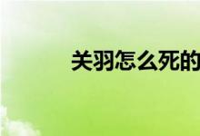 關羽怎么死的（趙云怎么死的）