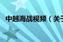 中越海戰(zhàn)視頻（關(guān)于中越海戰(zhàn)視頻的介紹）