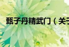 甄子丹精武門（關(guān)于甄子丹精武門的介紹）