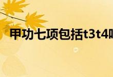 甲功七項包括t3t4嗎（甲功七項包括什么）