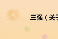 三強(qiáng)(關(guān)于三強(qiáng)的介紹)