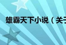 雄霸天下小說（關于雄霸天下小說的介紹）