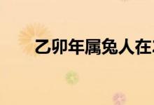 乙卯年屬兔人在2022運(yùn)程（乙卯年）