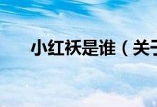 小紅襖是誰（關于小紅襖是誰的介紹）