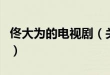 佟大為的電視劇（關于佟大為的電視劇的介紹）