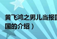 黃飛鴻之男兒當(dāng)報國（關(guān)于黃飛鴻之男兒當(dāng)報國的介紹）