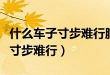 什么車子寸步難行腦筋急轉(zhuǎn)彎答案（什么車子寸步難行）