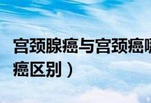 宮頸腺癌與宮頸癌哪個嚴(yán)重（宮頸腺癌與宮頸癌區(qū)別）