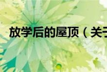 放學(xué)后的屋頂（關(guān)于放學(xué)后的屋頂?shù)慕榻B）