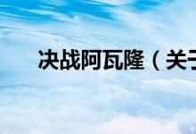 決戰(zhàn)阿瓦?。P(guān)于決戰(zhàn)阿瓦隆的介紹）
