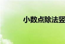 小數(shù)點除法豎式（小數(shù)點除法）