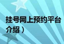 掛號網(wǎng)上預(yù)約平臺（關(guān)于掛號網(wǎng)上預(yù)約平臺的介紹）