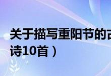關(guān)于描寫重陽節(jié)的古詩（關(guān)于描寫重陽節(jié)的古詩10首）