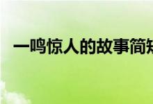 一鳴驚人的故事簡短版（一鳴驚人的故事）