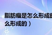 脂肪瘤是怎么形成的有什么癥狀（脂肪瘤是怎么形成的）
