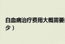 白血病治療費用大概需要多少（白血病治療費用大概需要多少）
