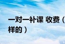 一對一補(bǔ)課 收費(fèi)（一對一補(bǔ)課收費(fèi)標(biāo)準(zhǔn)是怎樣的）