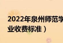 2022年泉州師范學(xué)院學(xué)費多少錢（一年各專業(yè)收費標(biāo)準(zhǔn)）