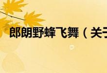 郎朗野蜂飛舞（關(guān)于郎朗野蜂飛舞的介紹）