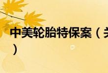 中美輪胎特保案（關(guān)于中美輪胎特保案的介紹）