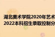 湖北美術(shù)學(xué)院2020年藝術(shù)類本科錄取分?jǐn)?shù)線（湖北美術(shù)學(xué)院2022本科招生錄取控制分?jǐn)?shù)線是多少）