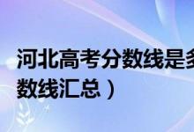 河北高考分?jǐn)?shù)線是多少（歷年河北高考錄取分?jǐn)?shù)線匯總）