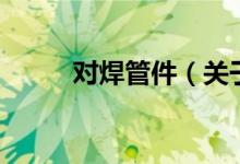 對焊管件（關于對焊管件的介紹）