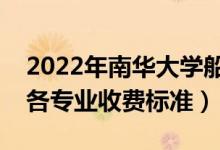 2022年南華大學(xué)船山學(xué)院學(xué)費(fèi)多少錢(qián)（一年各專(zhuān)業(yè)收費(fèi)標(biāo)準(zhǔn)）